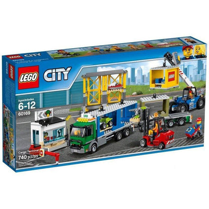 LEGO Voertuigen Transport terminal met vrachtwagen en heftruck 60169 City | 2TTOYS ✓ Official shop<br>