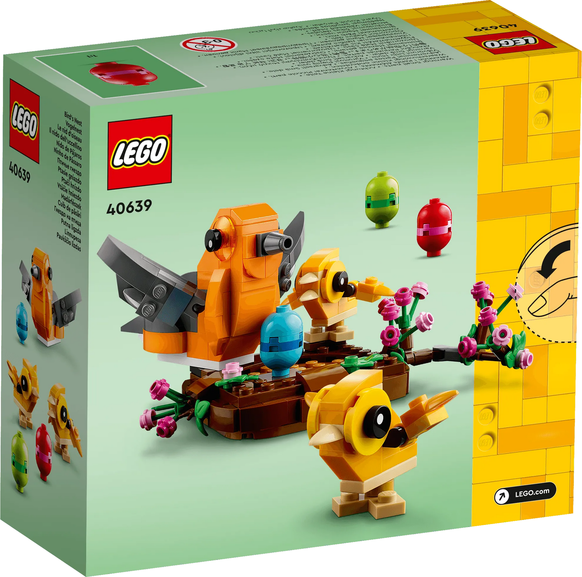 LEGO Vogelnestje 40639 Creator LEGO CREATOR @ 2TTOYS | Official LEGO shop😊🥰 LEGO €. 14.99