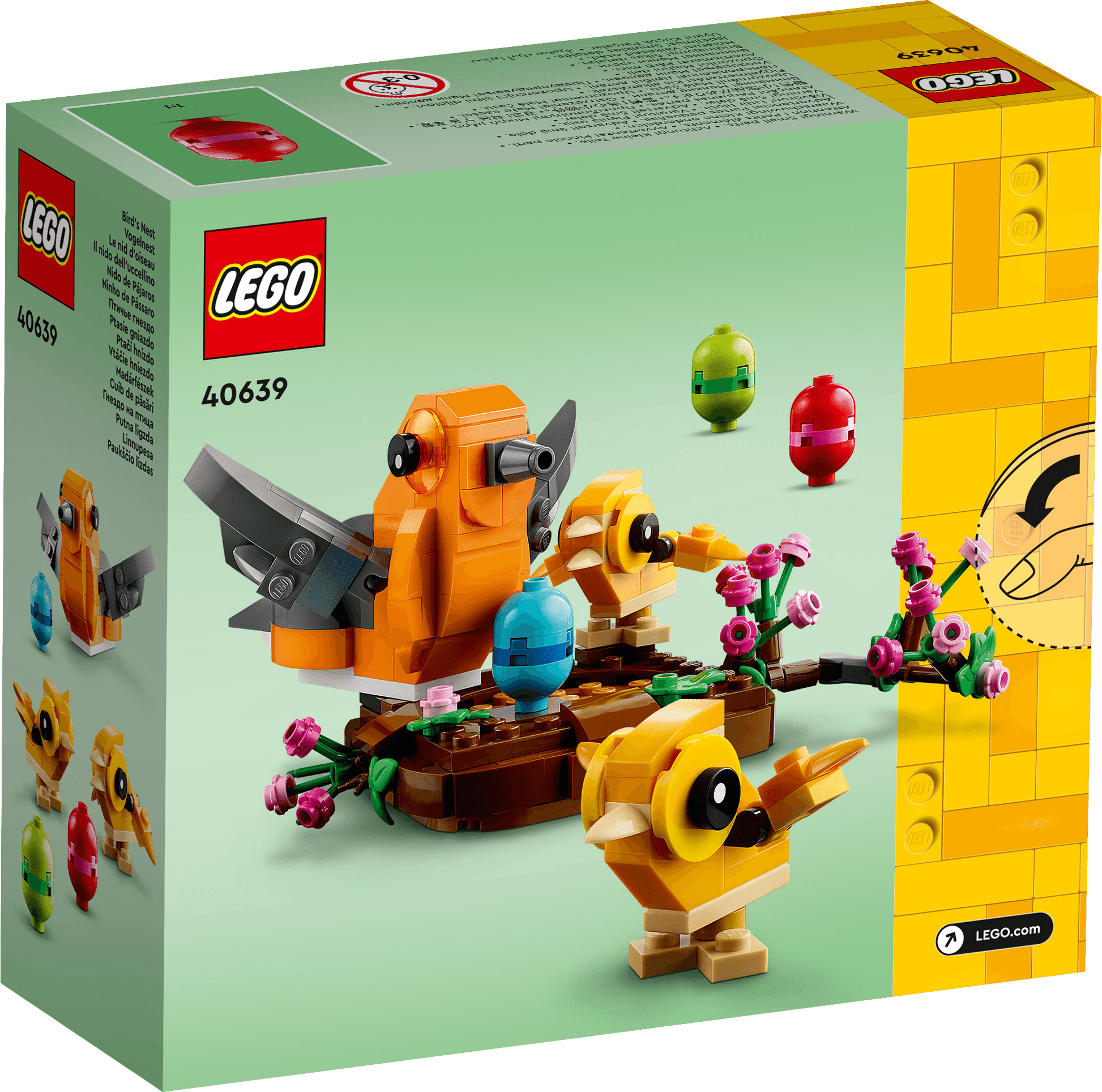 LEGO Vogelnestje 40639 Creator | 2TTOYS ✓ Official shop<br>