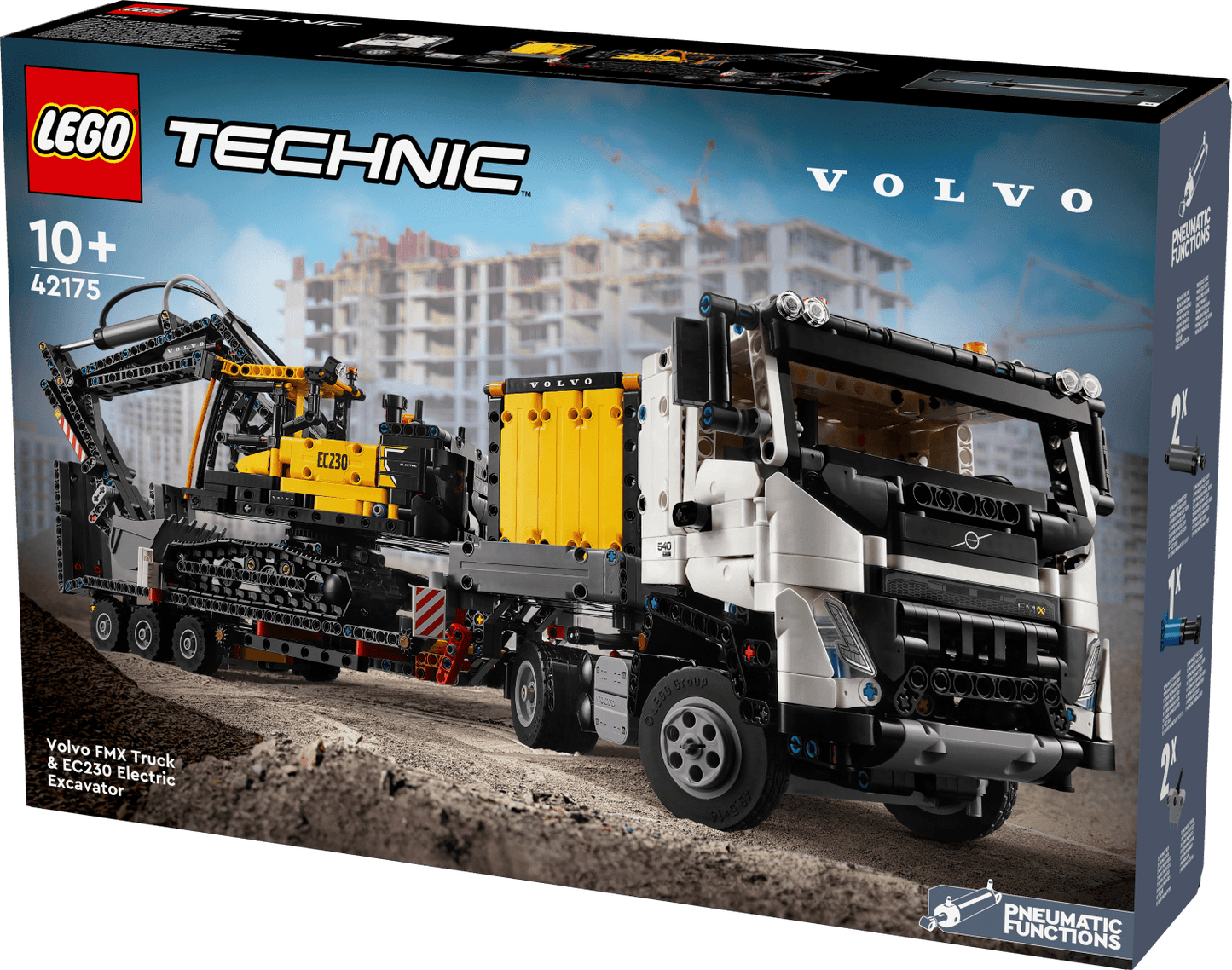 LEGO Volvo FMX truck & EC230 elektrische graafmachine 42175 Technic (Pre-Order: verwacht augustus) LEGO TECHNIC @ 2TTOYS LEGO €. 169.99