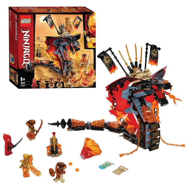 LEGO Vuurtand het serpent slang 70674 Ninjago – Labyrinth 2TTOYS