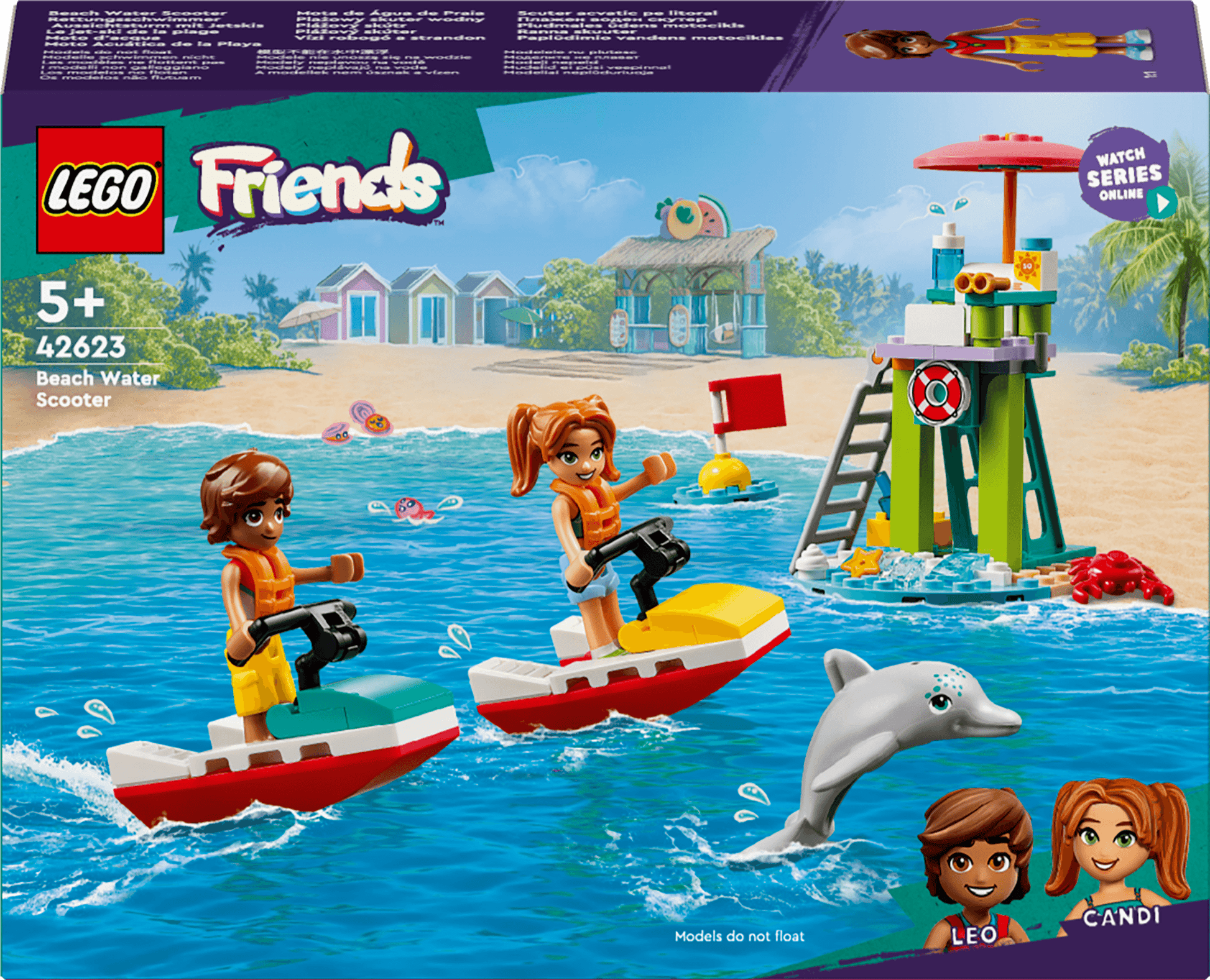 LEGO Water Scooter op het Strand 42623 Friends (Pre-Order: verwacht juni) LEGO FRIENDS @ 2TTOYS LEGO €. 8.49