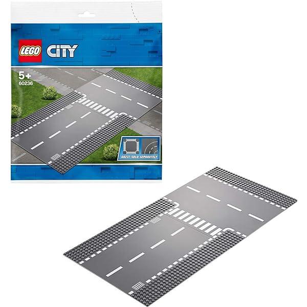 LEGO Wegenplaat Bocht en kruising 60237 City Ville LEGO CITY VILLE @ 2TTOYS LEGO €. 14.98
