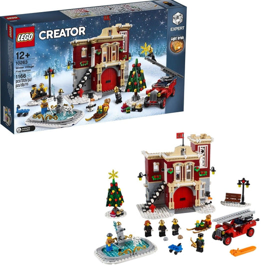 LEGO Winter dorp kerst Brandweer 10263 Icons | 2TTOYS ✓ Official shop<br>