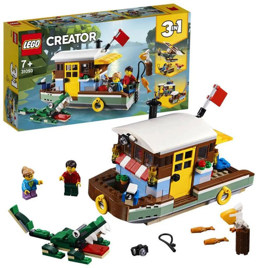 LEGO Woonboot superset 31093 Creator 3-in-1 | 2TTOYS ✓ Official shop<br>