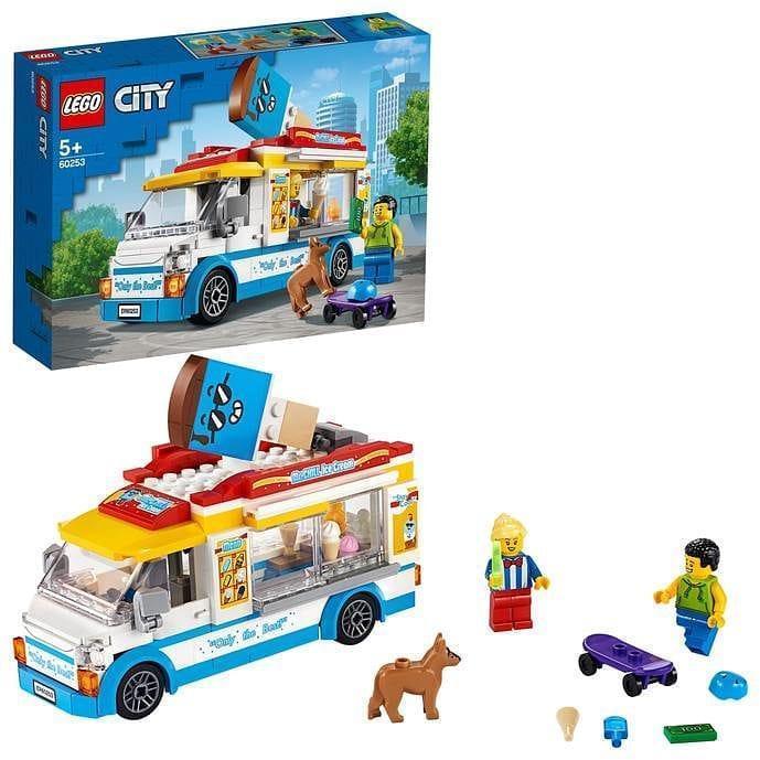 LEGO Zomerse ijs verkoop truck 60253 City Voertuigen | 2TTOYS ✓ Official shop<br>