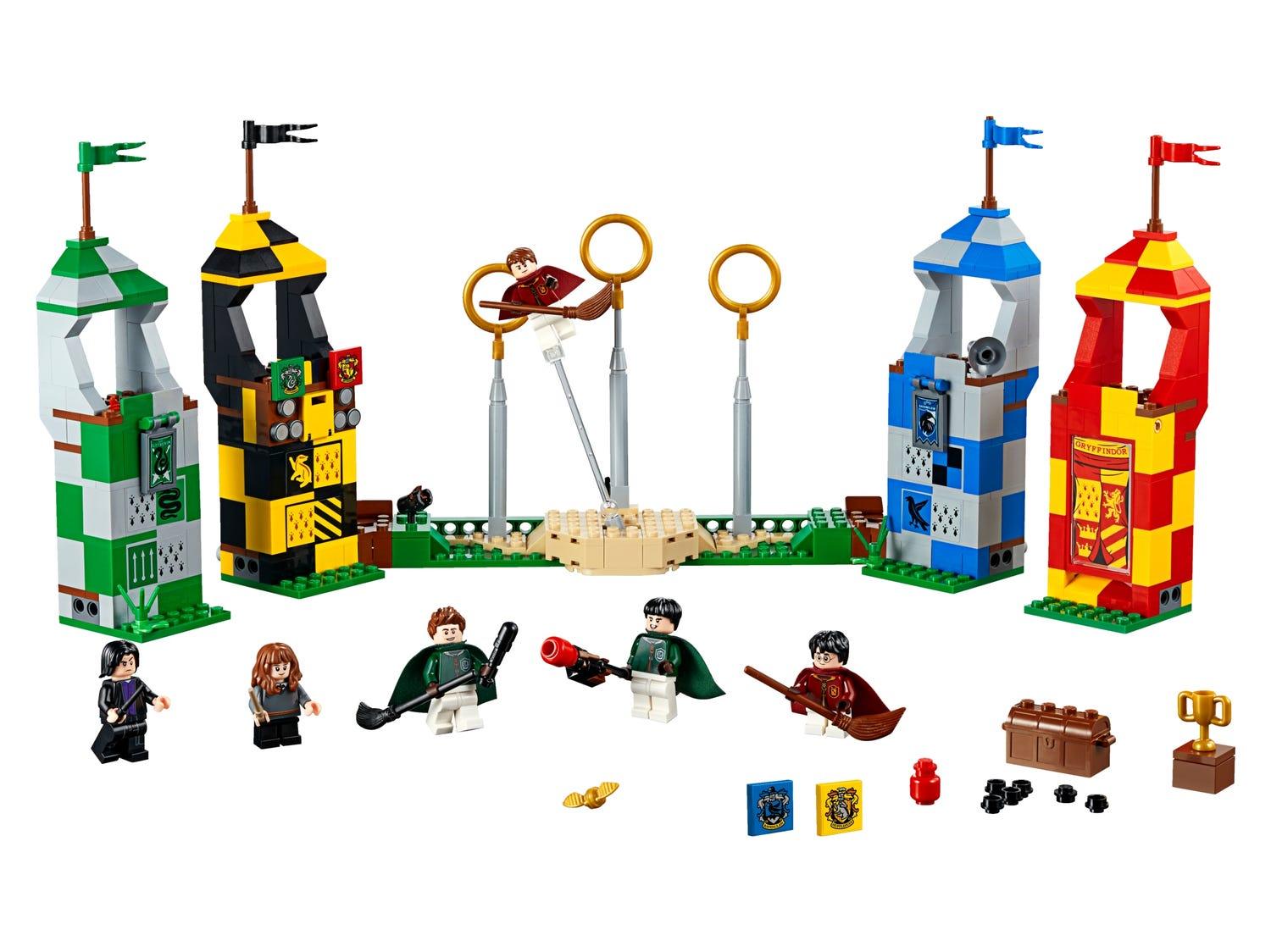 LEGO Zwerkbal Wedstrijd met Harry, Hermelien en Sneep 75956 Harry Potter | 2TTOYS ✓ Official shop<br>