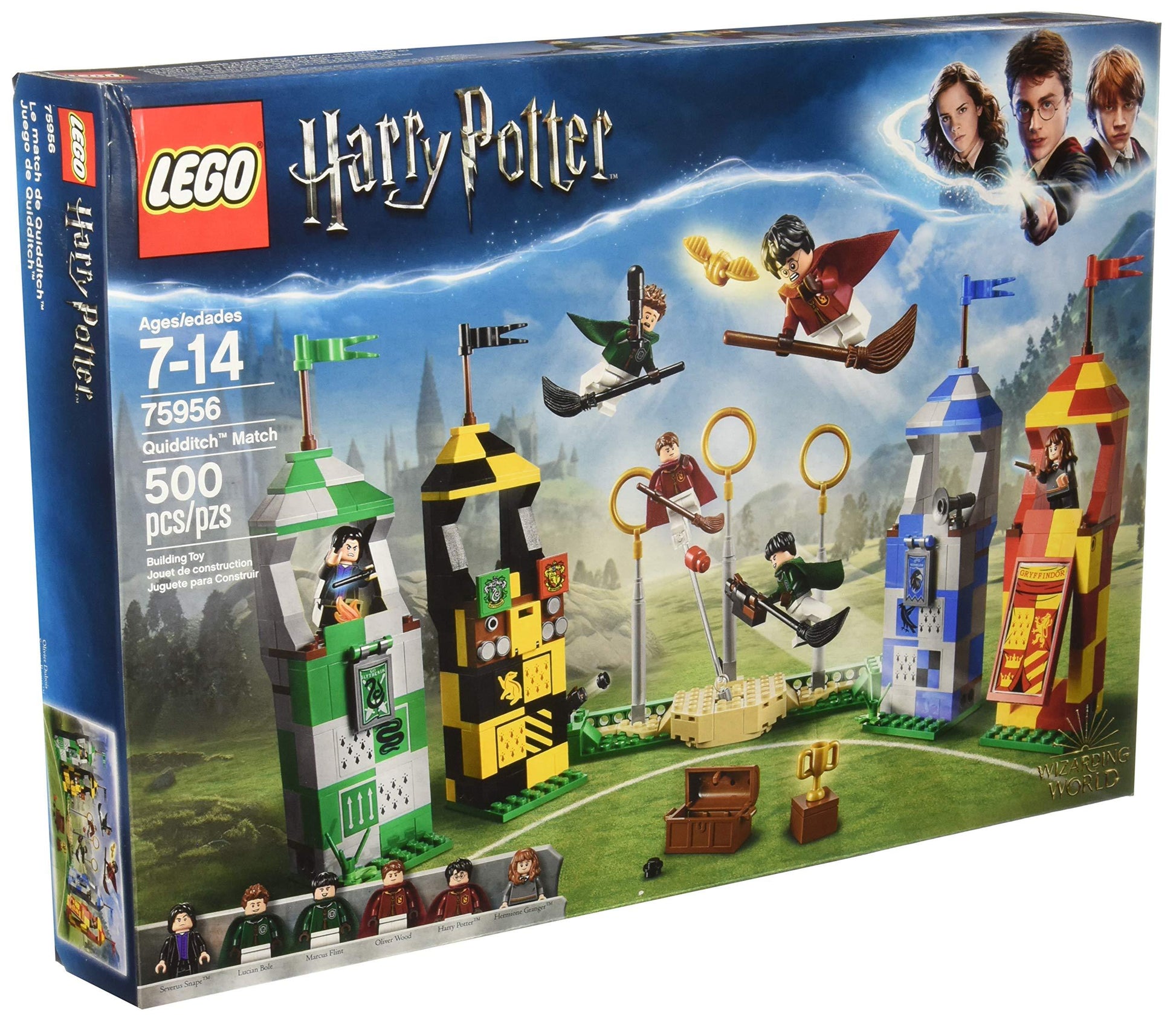 LEGO Zwerkbal Wedstrijd met Harry, Hermelien en Sneep 75956 Harry Potter | 2TTOYS ✓ Official shop<br>