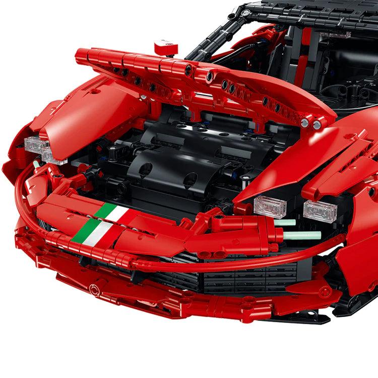 Limited Italiaanse Hypercar (lijkend op Ferrari SF90) BOUWSTEENTJES @ 2TTOYS BLOCKZONE €. 329.99
