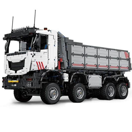 Op afstand bestuurbare kiepende zand truck vrachtwagen 5767 delig (lijkend op MAN 8X4) | 2TTOYS ✓ Official shop<br>