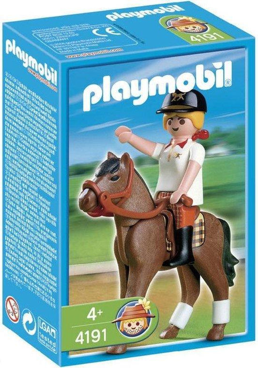 PLAYMOBIL Manege Amazone met paard 4191 Country | 2TTOYS ✓ Official shop<br>