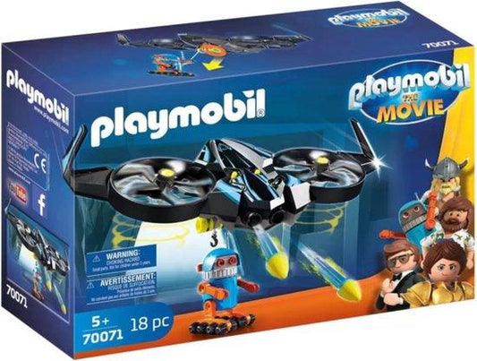 PLAYMOBIL Robotitron met drone 70071 Movie PLAYMOBIL @ 2TTOYS PLAYMOBIL €. 9.99