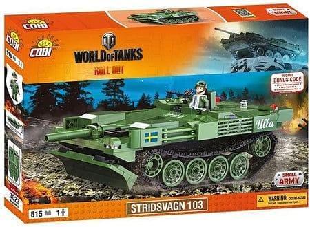 COBI 3023 Zweedse Tank Stridsvagn 103 S-tank World of Tanks | 2TTOYS ✓ Official shop<br>