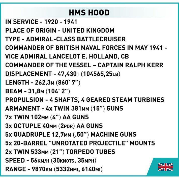 Cobi 4830 Historical Collection HMS Hood COBI @ 2TTOYS COBI €. 152.99
