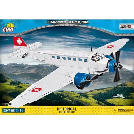 COBI 5711 Vliegtuig Junkers JU-52/3M G4E WW2 | 2TTOYS ✓ Official shop<br>