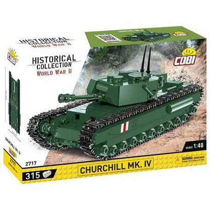 COBI Churchill MK IV 315 Pcs 2717 WW2 | 2TTOYS ✓ Official shop<br>