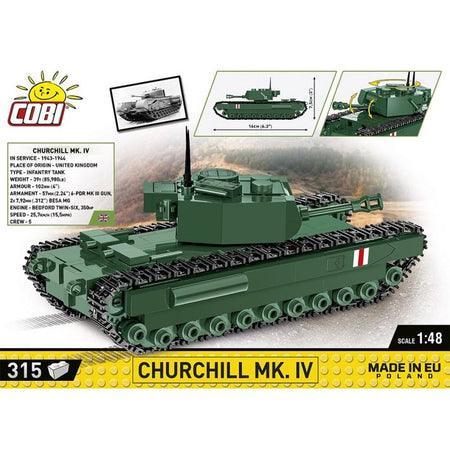 COBI Churchill MK IV 315 Pcs 2717 WW2 | 2TTOYS ✓ Official shop<br>