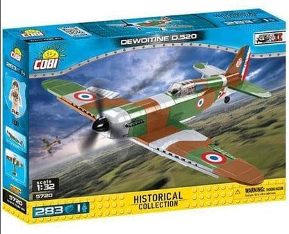 COBI Dewoitine D.520 oorlog vliegtuig 5720 World War 2 | 2TTOYS ✓ Official shop<br>