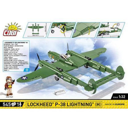 COBI Lockheed p-38H Lightning 5726 WW2 | 2TTOYS ✓ Official shop<br>
