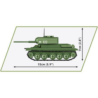 COBI T-34-85 Tank 280 Pcs 2716 WW2 | 2TTOYS ✓ Official shop<br>