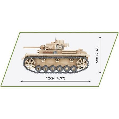 COBI WWII Panzer III Ausf.J 297 Pcs 2712 WW2 COBI @ 2TTOYS COBI €. 16.99