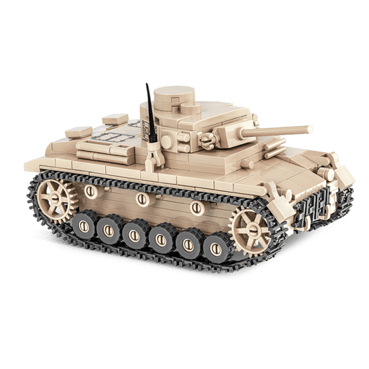 COBI WWII Panzer III Ausf.J 297 Pcs 2712 WW2 | 2TTOYS ✓ Official shop<br>
