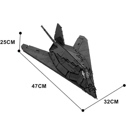 F-117 Nighthawk straaljager 1134 delig BLOCKZONE @ 2TTOYS BLOCKZONE €. 88.95