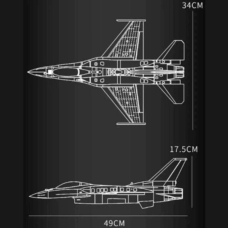 F-16 aanval straaljager 1426 delig BLOCKZONE @ 2TTOYS BLOCKZONE €. 118.49