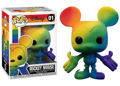 Funko Pop! 01 Disney Mickey Mouse Rainbow Edition FUN 56580 | 2TTOYS ✓ Official shop<br>