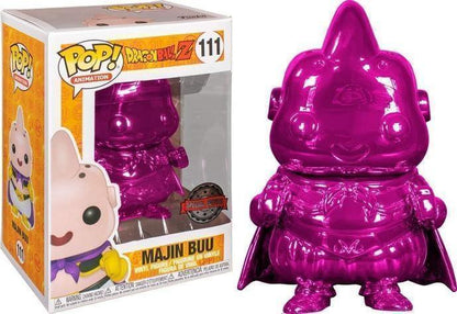Funko Pop! 111 Dragon Ball Z Majin Buu (Pink) Chrome Exclusive FUN 45026 | 2TTOYS ✓ Official shop<br>