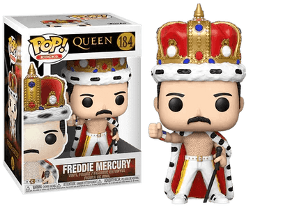 Funko Pop! 184 Queen Rocks Freddie Mercury King 9 cm Queen FUN 50149 | 2TTOYS ✓ Official shop<br>