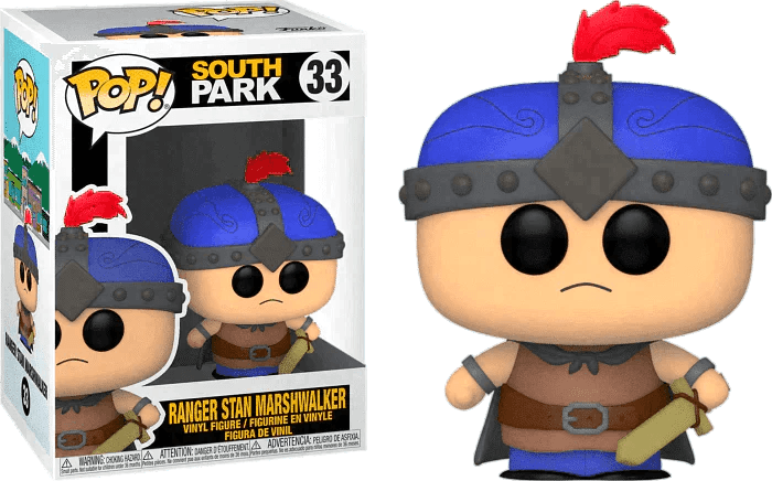 Funko Pop! 33 South Park: The Stick of Truth Ranger Stan Marshwalker FUN 56174 | 2TTOYS ✓ Official shop<br>