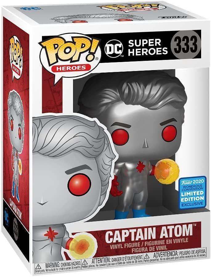 Funko Pop! 333 DC Comics Captain Atom FUN 46307 | 2TTOYS ✓ Official shop<br>