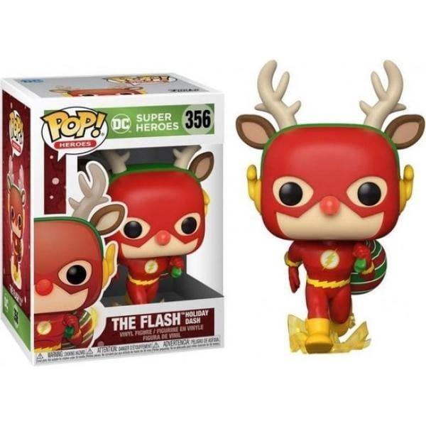 Funko Pop! 356 DC Comics The Flash Holiday Kerst FUN 50654 | 2TTOYS ✓ Official shop<br>