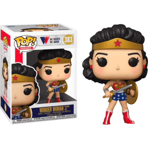 Funko Pop! 383 Classic Wonder Woman 80th Anniversary met schild en zwaard FUN 54973 | 2TTOYS ✓ Official shop<br>