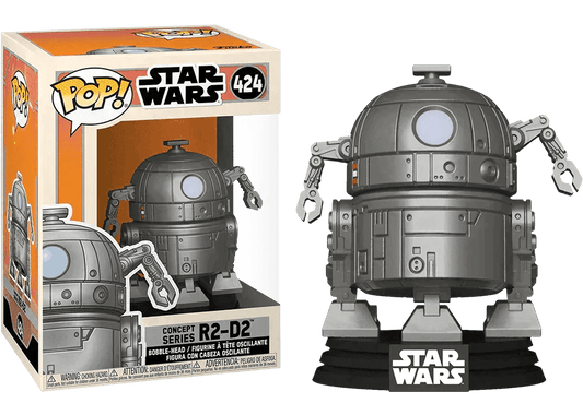 Funko Pop! 424 Star Wars Concept Figure R2-D2 9 cm FUN 50111 | 2TTOYS ✓ Official shop<br>