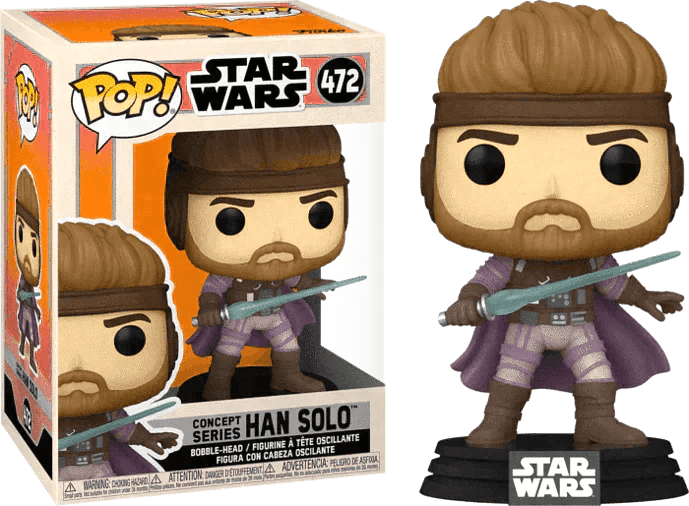 Funko Pop 472 Star Wars Han Solo Ralph McQuarrie FUN 56767 | 2TTOYS ✓ Official shop<br>