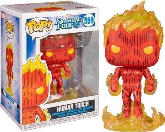 Funko Pop! 559 Fantastic Four Human Torch | 2TTOYS ✓ Official shop<br>