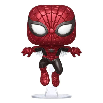 Funko Pop! 593 Marvel 80th Spider-Man (First Appearance) (Metallic) 9 cm FUN 47604 | 2TTOYS ✓ Official shop<br>