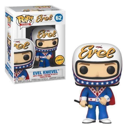Funko Pop! 62 Evel Knievel Icons Evel Knievel FUN 49837 CHASE | 2TTOYS ✓ Official shop<br>