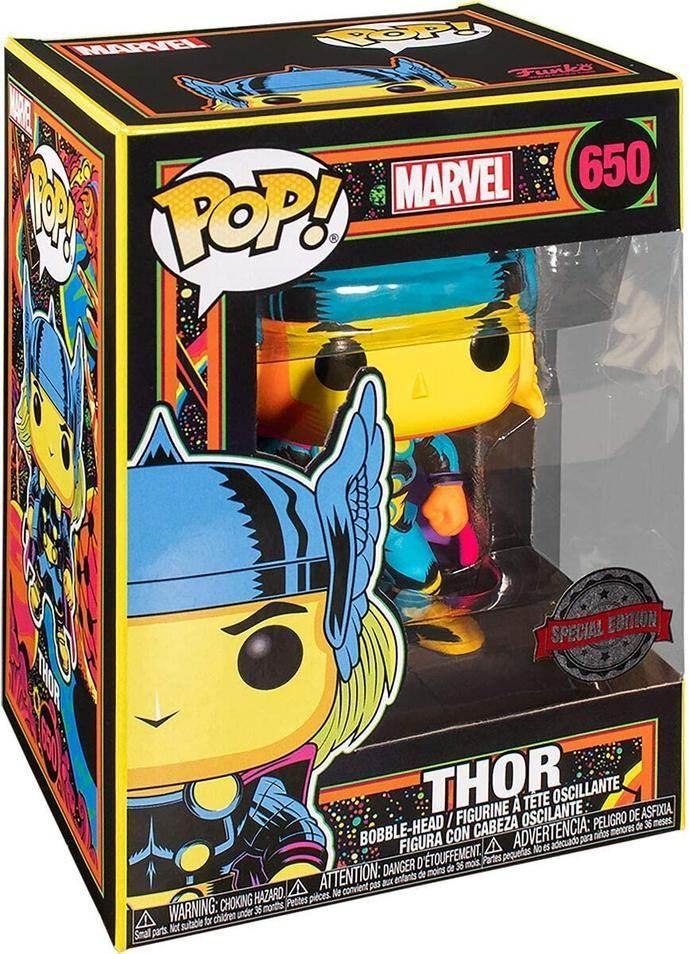 Funko Pop! 650 Marvel Thor Black Light FUN 48847 | 2TTOYS ✓ Official shop<br>