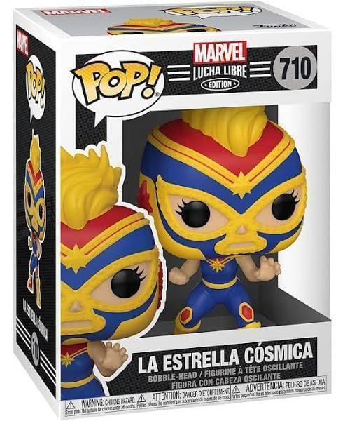 Funko Pop! 710 Marvel Lucha Libre La Estrella Cosmica FUN 53872 | 2TTOYS ✓ Official shop<br>