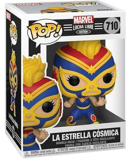 Funko Pop! 710 Marvel Lucha Libre La Estrella Cosmica FUN 53872 | 2TTOYS ✓ Official shop<br>