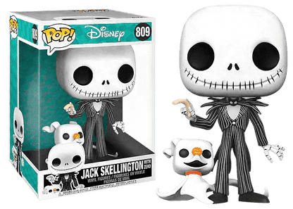 Funko Pop! 809 Nightmare before Christmas Super Sized Jack with Zero 25 cm FUN 49006 | 2TTOYS ✓ Official shop<br>