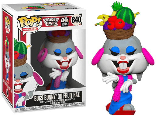Funko Pop! 840 Bugs Bunny 80th Anniversary Bugs in Fruit Hat Looney Tunes FUN 49161 FUNKO POP @ 2TTOYS FUNKO POP €. 13.49