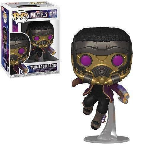 Funko Pop! 871 What If...? POP! Marvel Vinyl Figure T'Challa Star-Lord FUN 55812 | 2TTOYS ✓ Official shop<br>