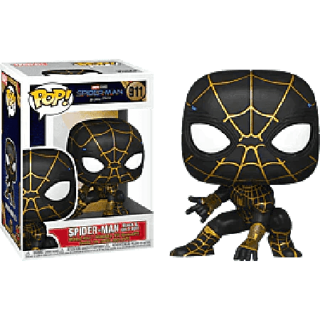 Funko Pop! 911 SpidermanBlack and gold suit FUN 56827 | 2TTOYS ✓ Official shop<br>