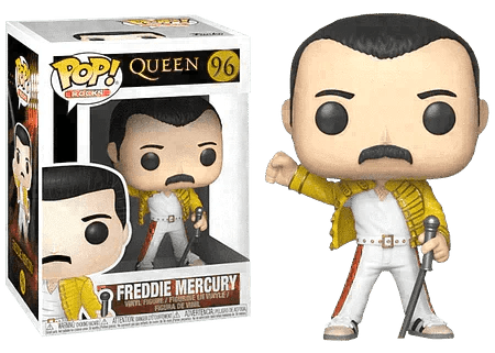 Funko Pop! 96 Freddie Mercury Wembley 1986 FUN 33732 | 2TTOYS ✓ Official shop<br>