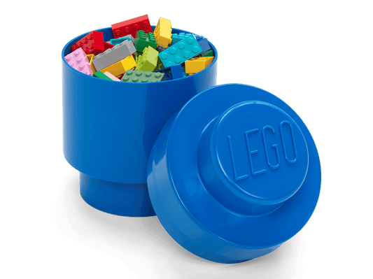 LEGO 1 Stud Round Storage Brick Blue 5006998 Gear LEGO Gear @ 2TTOYS LEGO €. 9.99