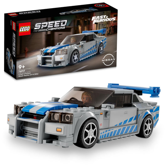 LEGO 2 Fast 2 Furious Nissan Skyline GT-R (R34) 76917 Speedchampions | 2TTOYS ✓ Official shop<br>